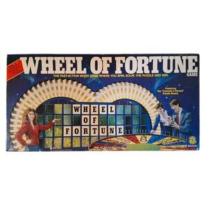VINTAGE WHEEL OF FORTUNE BOARD GAME 1985 1st EDITION Pcs Sealed MERV GRIFFIN USA